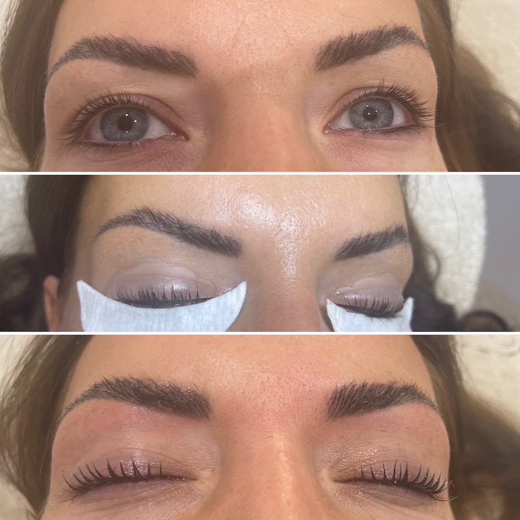 Lash lifting řas Lash lifting řas
