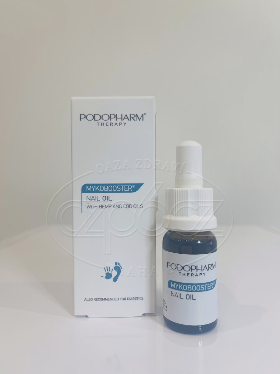 PODOPHARM MYKOBOOSTER olej na nehty náchylné k mykózám 10 ml